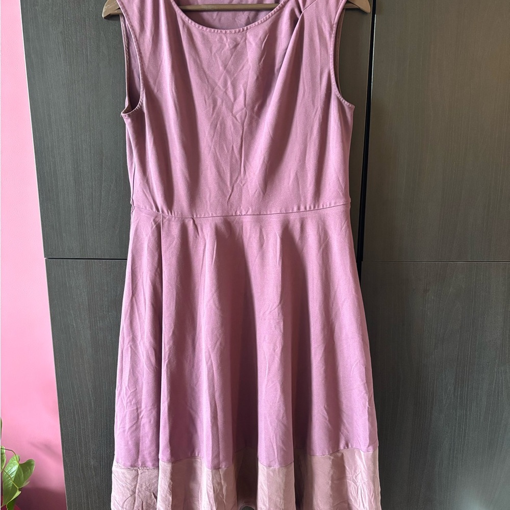 Weekend Max Mara Mauve Sleeveless A-Line Dress